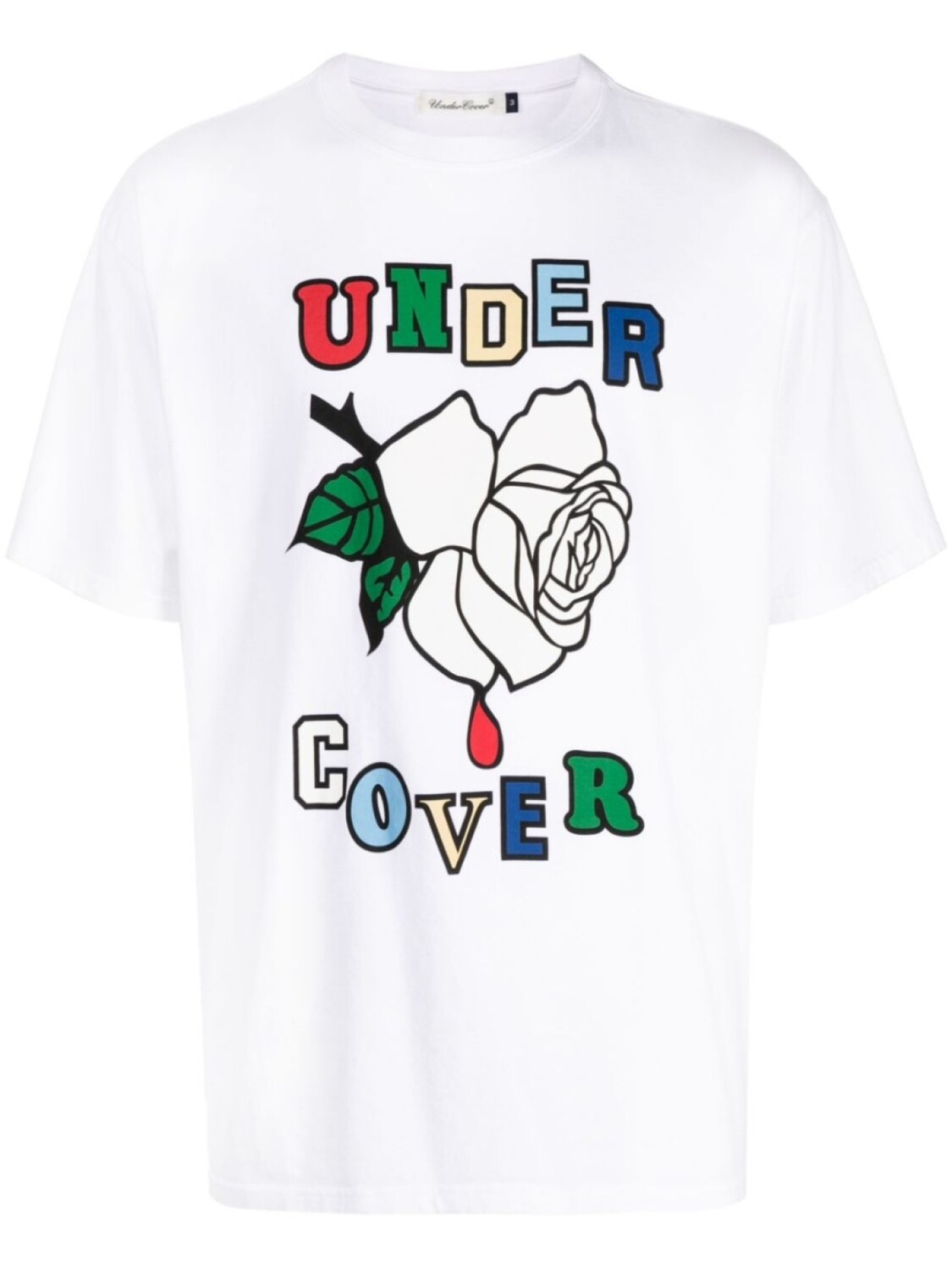 

Undercover футболка Rose, белый