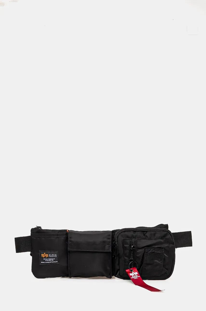 

Поясная сумка Alpha Industries, черный