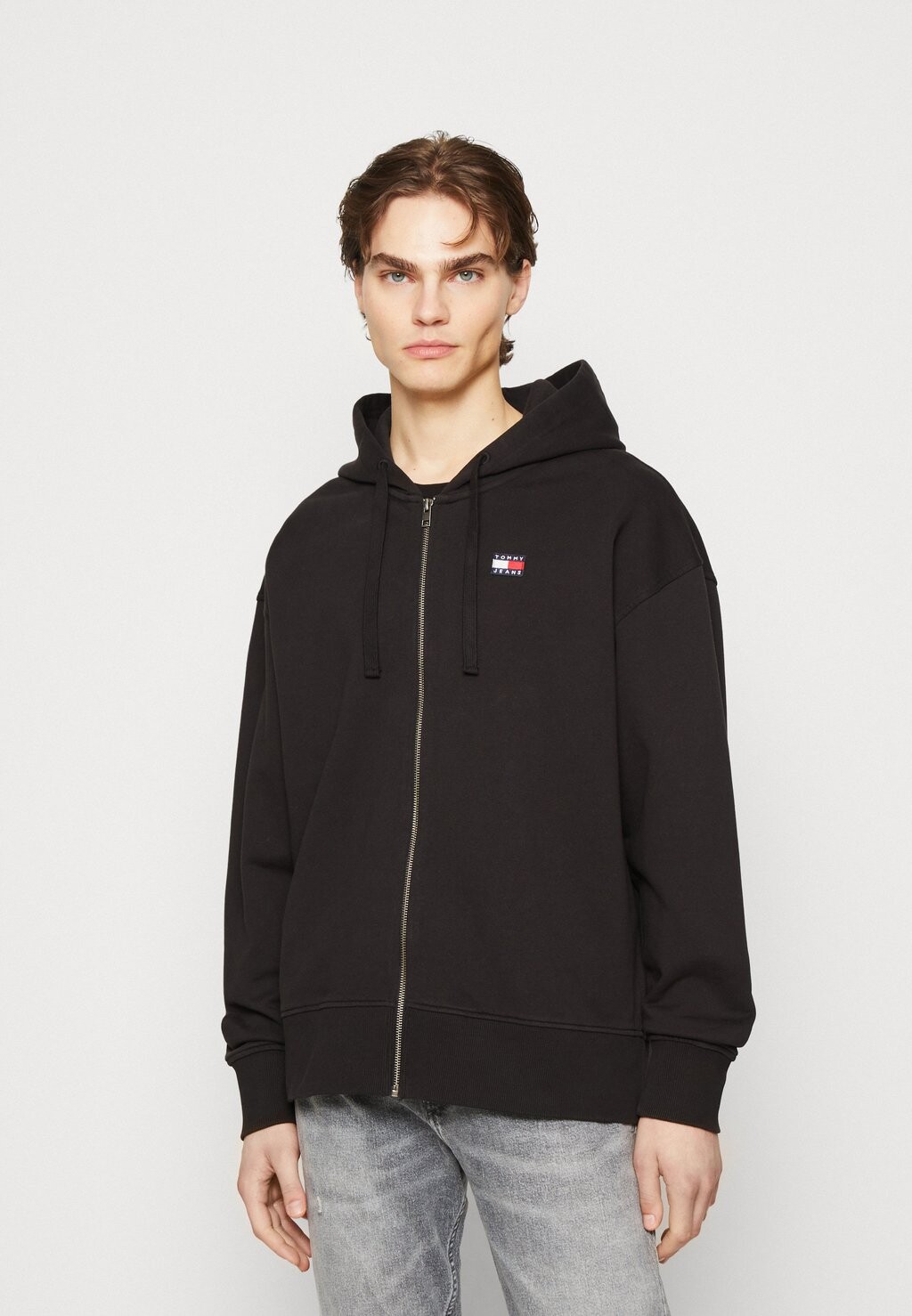 

Толстовка на молнии Tommy Jeans, черный