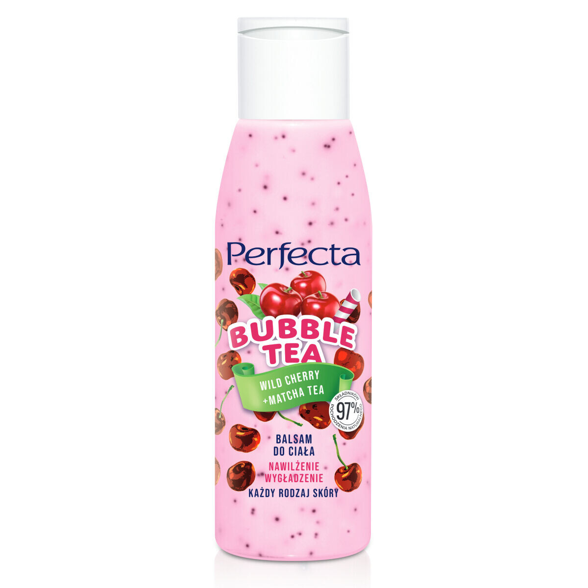 

Лосьон для тела с дикой вишней и чаем матча Perfecta Bubble Tea, 100 мл