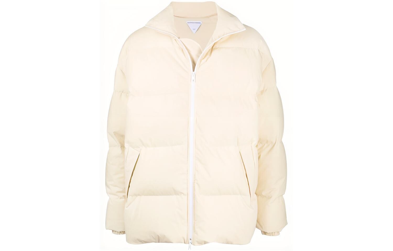 

Пуховик мужской Off White Bottega Veneta, кремовый