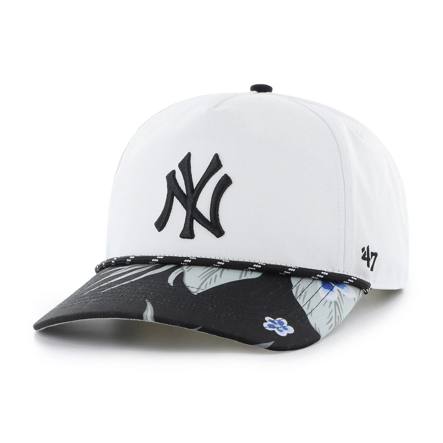 

Мужская белая кепка '47 New York Yankees Dark Tropic Hitch Snapback