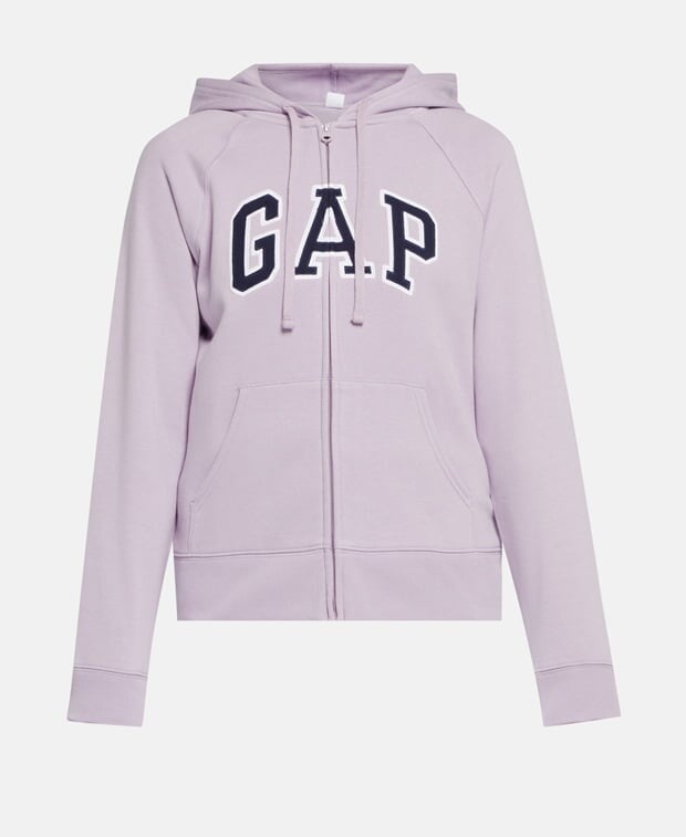 

Толстовка с капюшоном Gap, лиловый