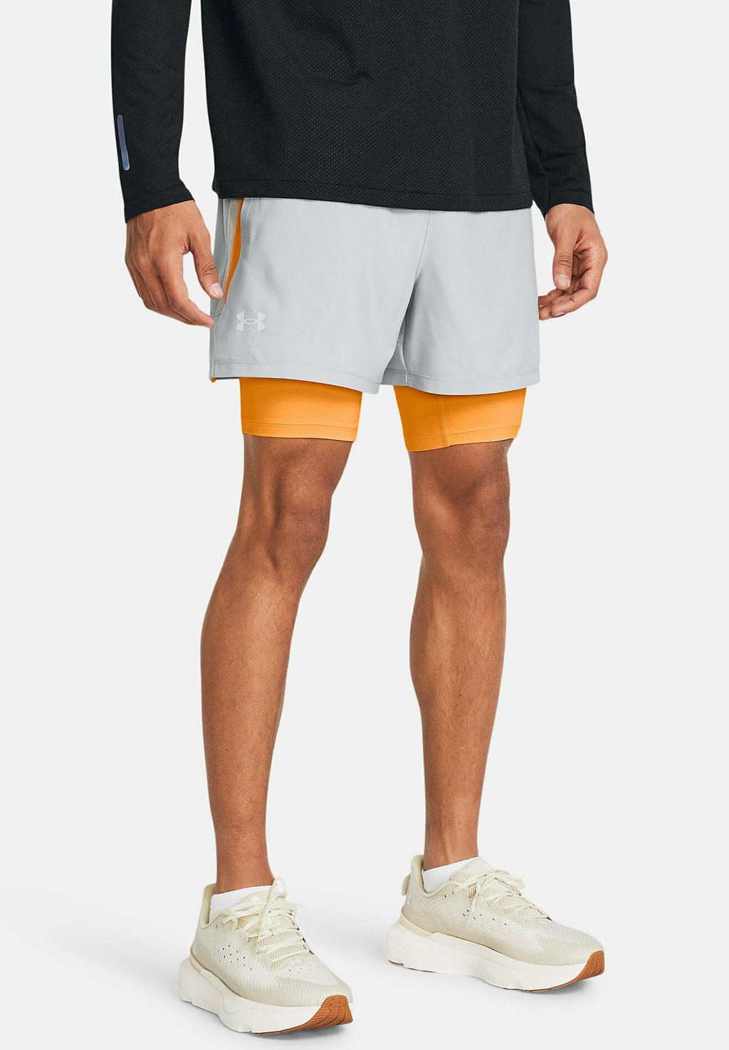 Спортивные шорты LAUNCH 2-IN-1 Under Armour, цвет mod gray