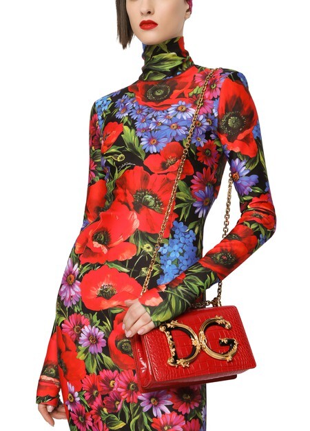 

Сумка DG Girls с крокодиловым принтом Dolce & Gabbana
