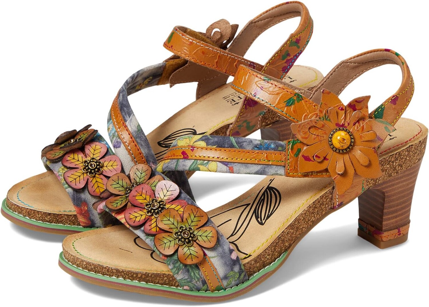 

Босоножки Chagell L'Artiste by Spring Step, цвет Tan Multi