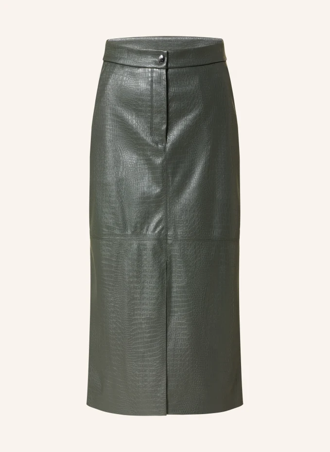 

Юбка ethel под кожу Maxmara Leisure, зеленый
