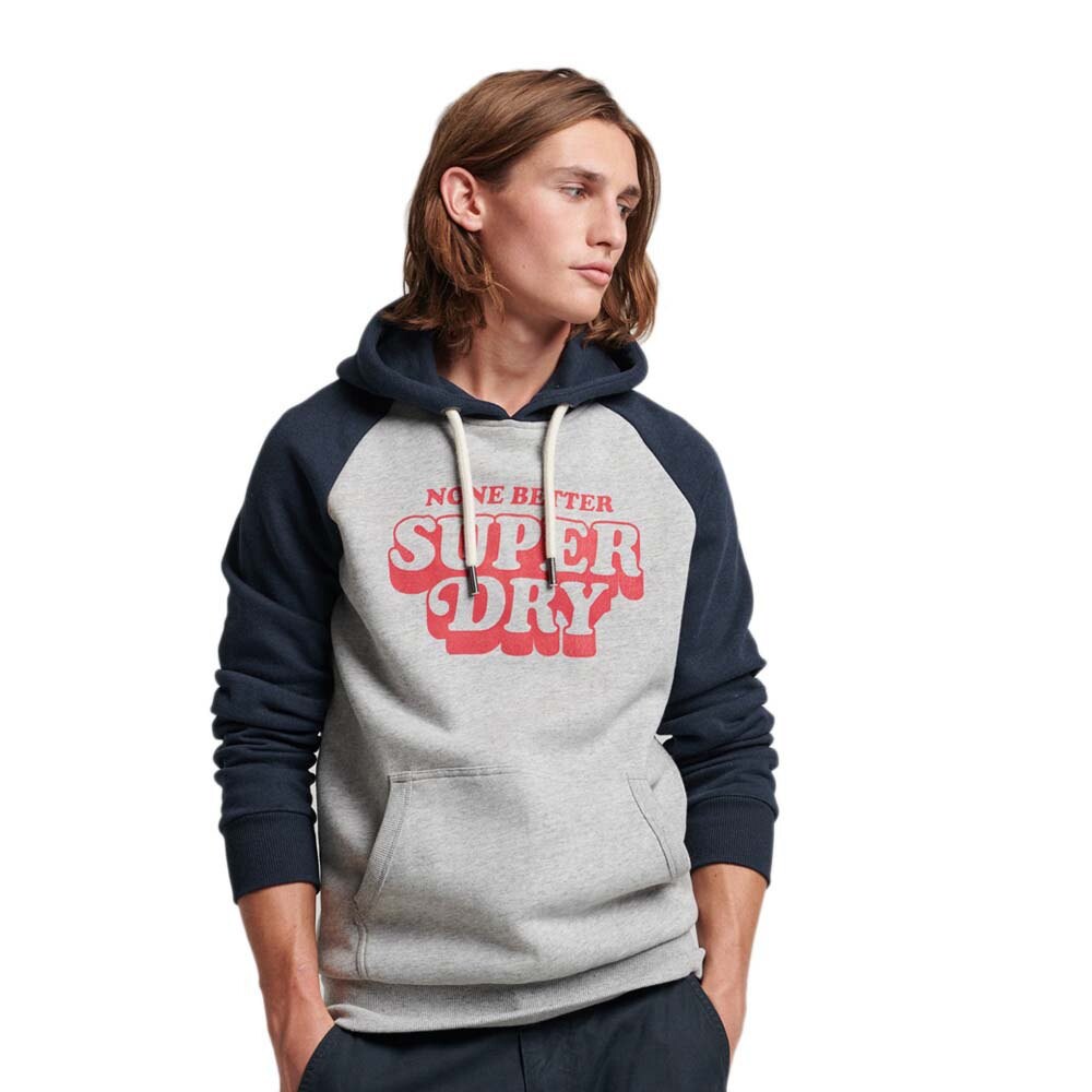 

Толстовка Superdry Vintage Cooper Class Rgn Full Zip, серый