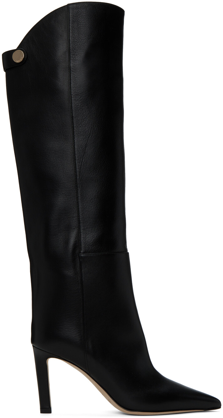 

Черные ботинки Alizze 85 Jimmy Choo, Черный