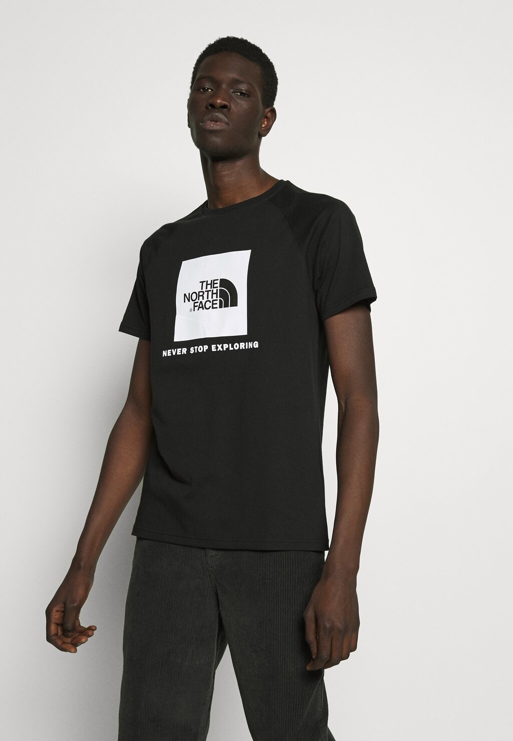 

Футболка с принтом The North Face, черный