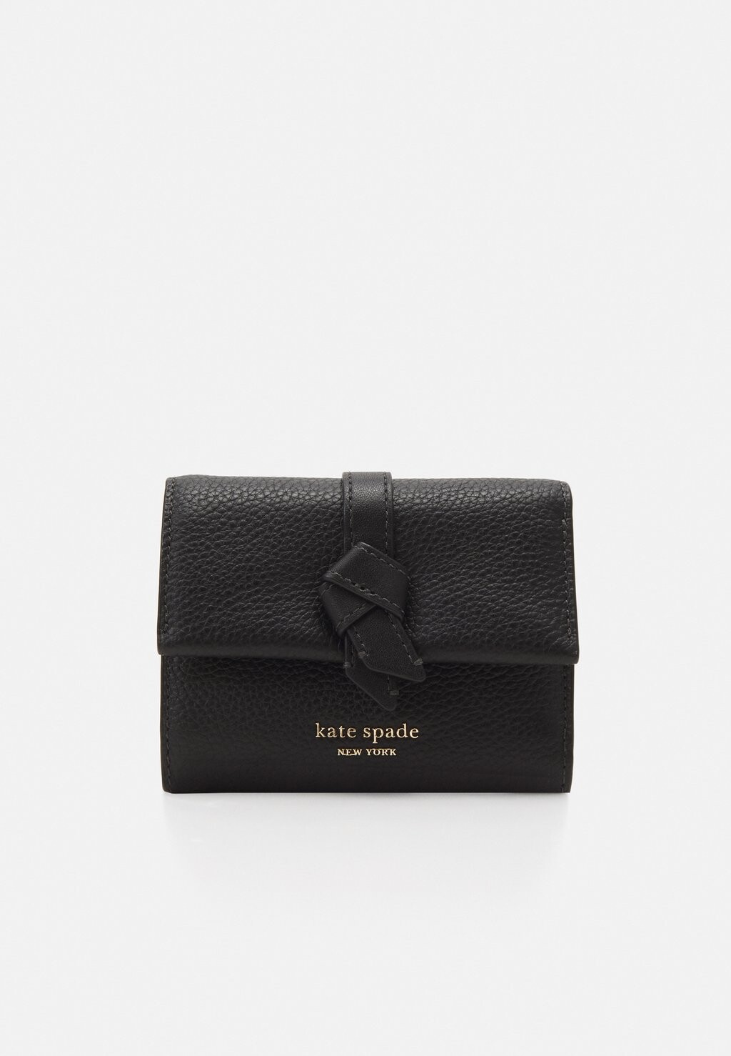

Кошелек KNOTT PEBBLED SMALL COMPACT WALLET kate spade new york, черный