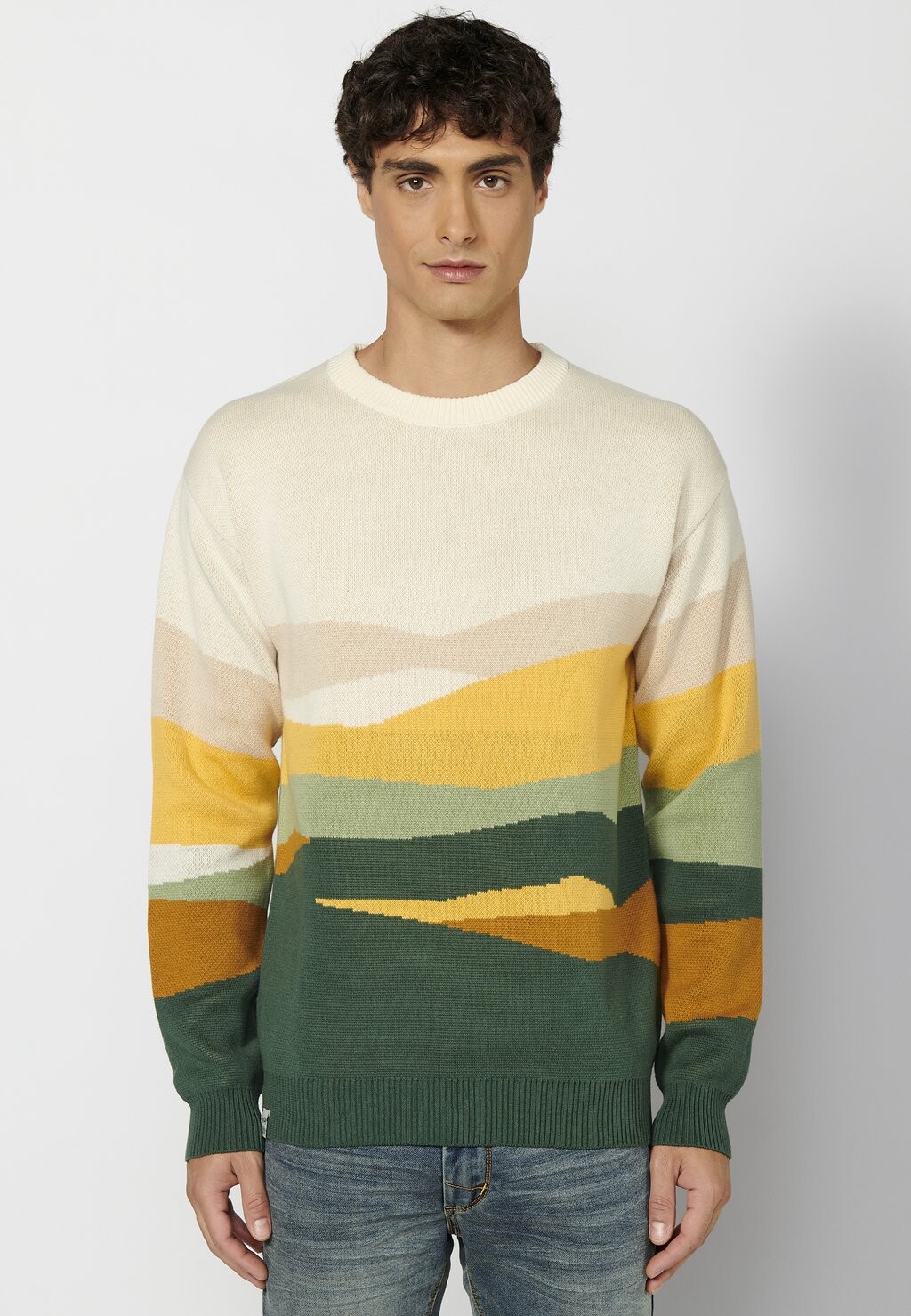 

Вязаный свитер Koroshi, цвет multicolor multi coloured