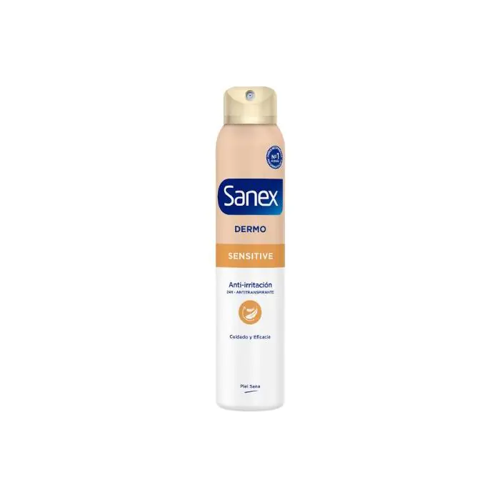 дезодорант спрей sanex дезодорант аэрозоль мужской natur active Дезодорант Desodorante Spray Dermo Sensitive Sanex, 1 ud.