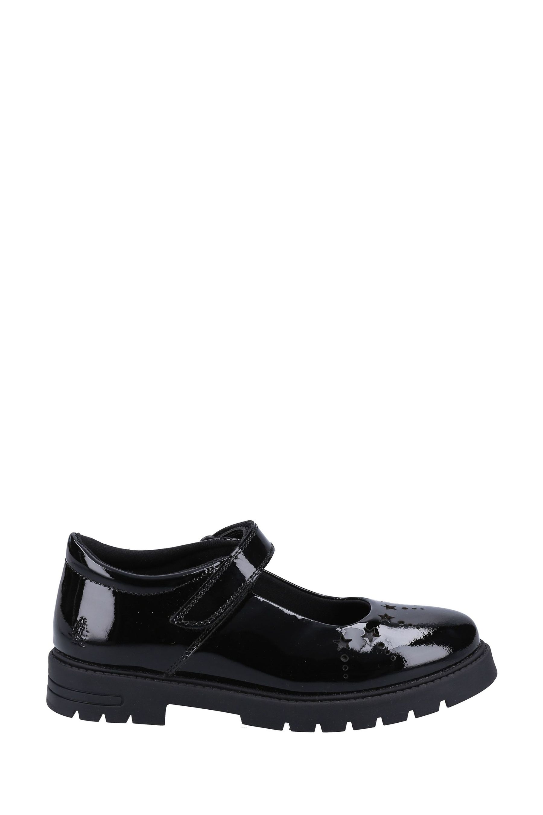 Черные лакированные детские туфли Sabrina Hush Puppies, черный школьная обувь sabrina patent hush puppies черный