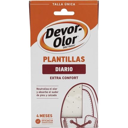 Стельки Devor Odor Super для рабочей обуви, Devor-Olor odor eaters стельки для удаления запаха тонкая удобная посадка 3 пары