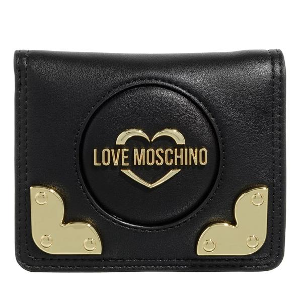 

Кошелек slg heart corner Love Moschino, черный