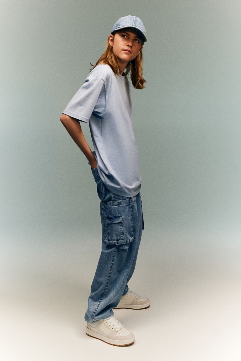 

Парашютные штаны H&M, синий