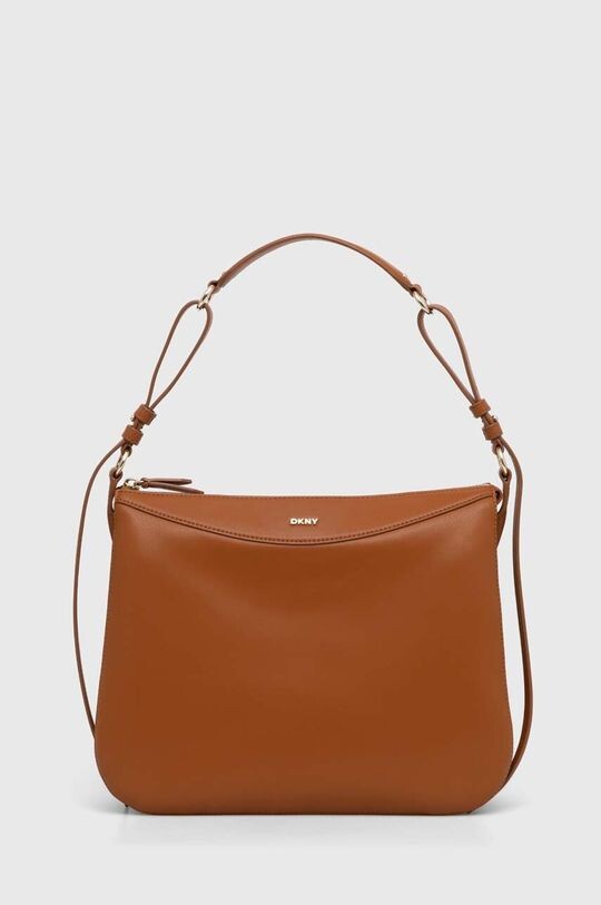 

Кожаная сумочка DKNY, коричневый