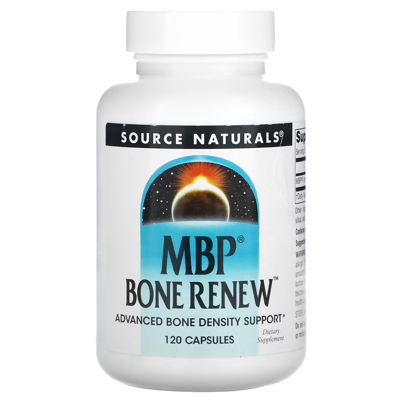 Пищевая добавка Source Naturals MBP Bone Renew, 120 капсул пищевая добавка source naturals mbp bone renew 120 капсул