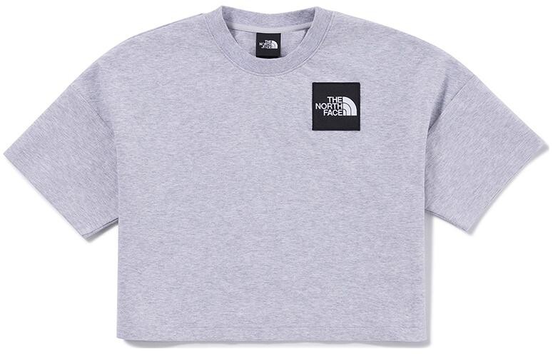 

Укороченный топ женский серый The North Face