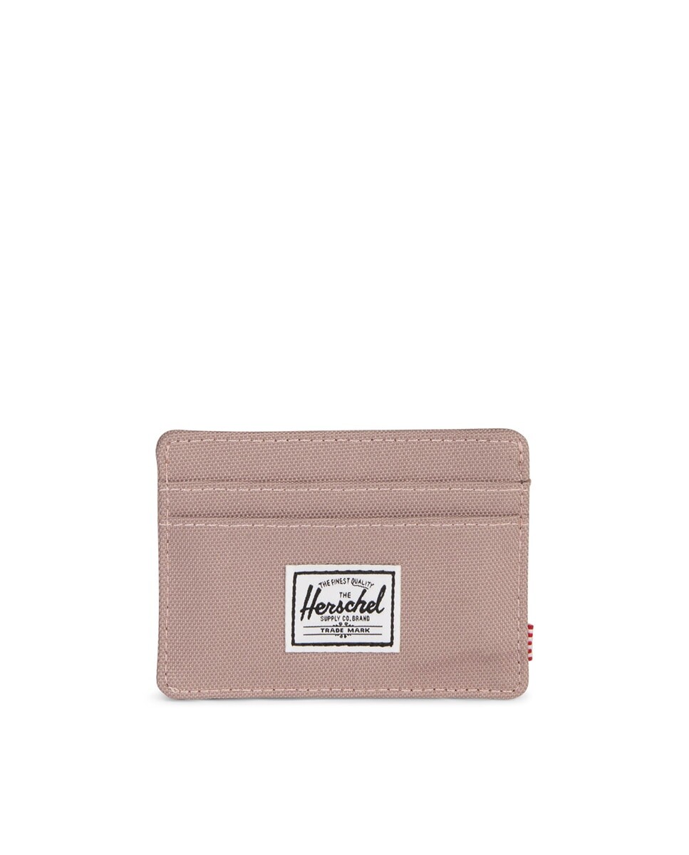 

Визитница унисекс из розовой ткани Herschel, розовый
