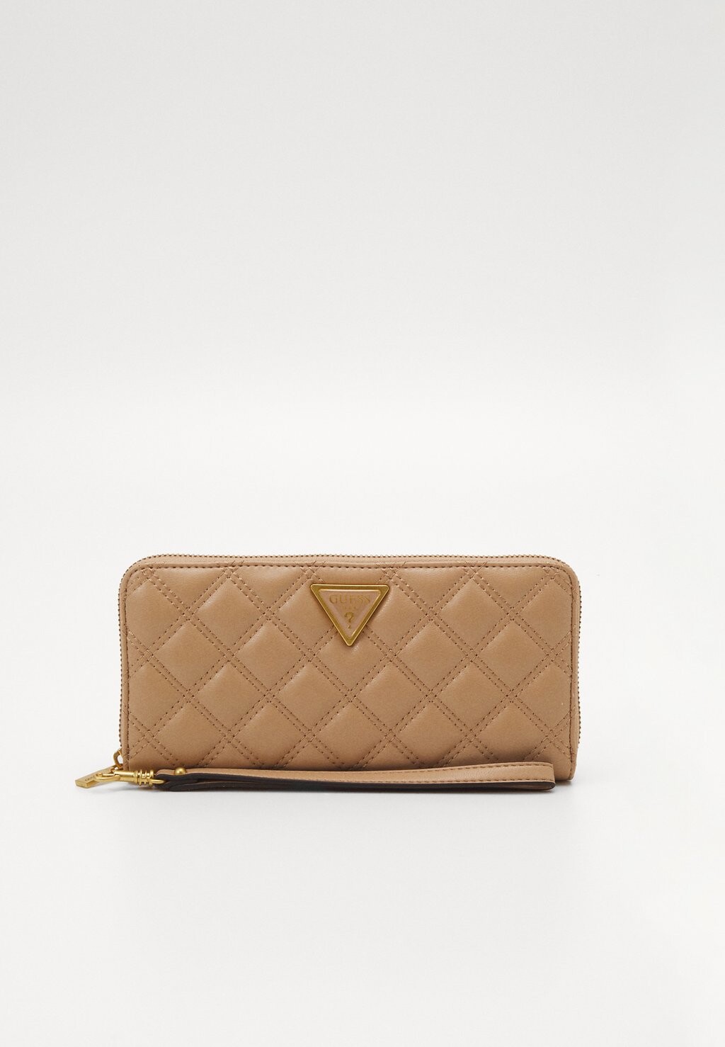 

Кошелек Giully Large Zip Around Guess, бежевый