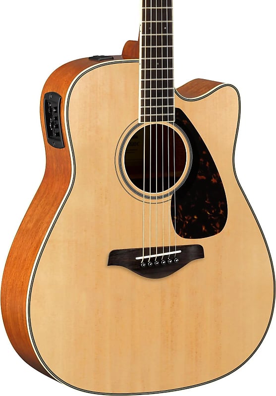 Акустическая гитара Yamaha FGX820C Cutaway Folk Acoustic/Electric Guitar акустическая гитара yamaha fgx820c cutaway folk acoustic electric guitar
