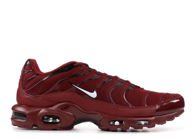 

Кроссовки Nike AIR MAX PLUS 'TEAM RED', красный, Красный;коричневый
