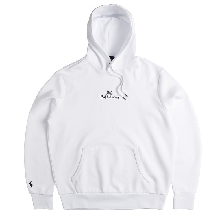 

Толстовка Logo Double-Knit Hoodie Polo Ralph Lauren, белый