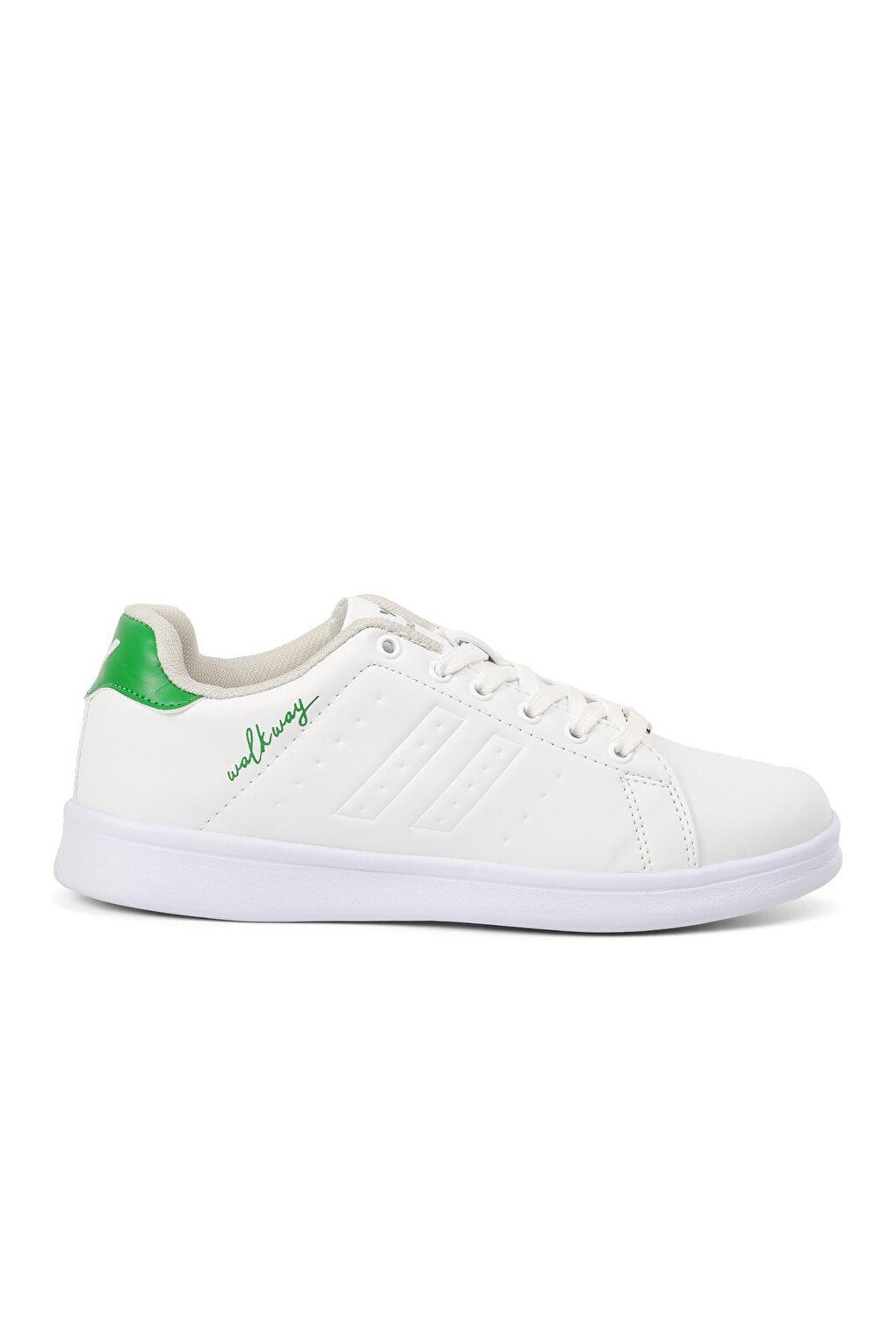 Stan бело-зеленая мужская спортивная обувь Walkway сибртех 61621 бело зеленый