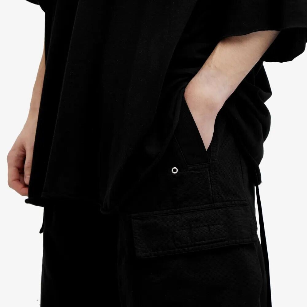 

Rick Owens Drkshdw Двойные брюки-карго, черный