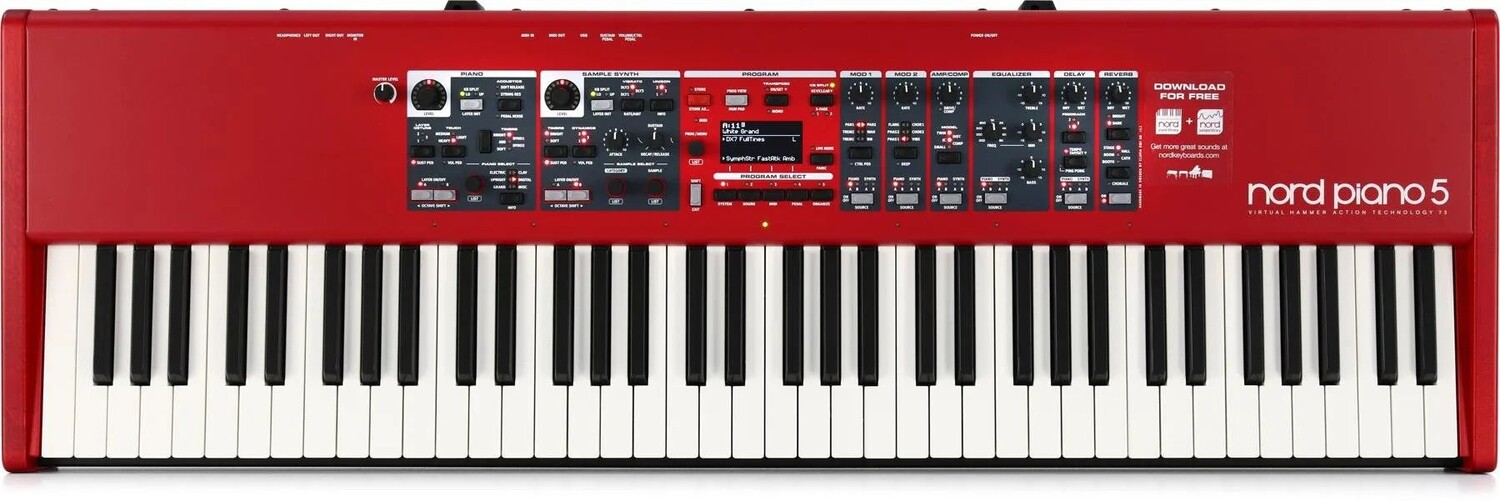 

Nord Piano 5 73-клавишное сценическое фортепиано
