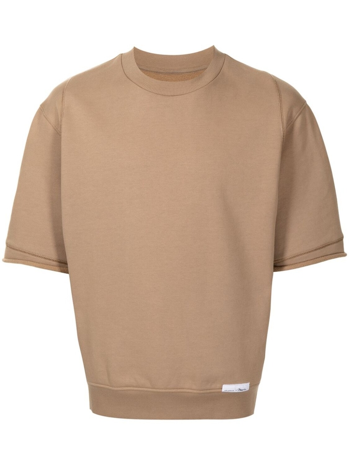 

Футболка с нашивкой-логотипом 3.1 Phillip Lim, бежевый