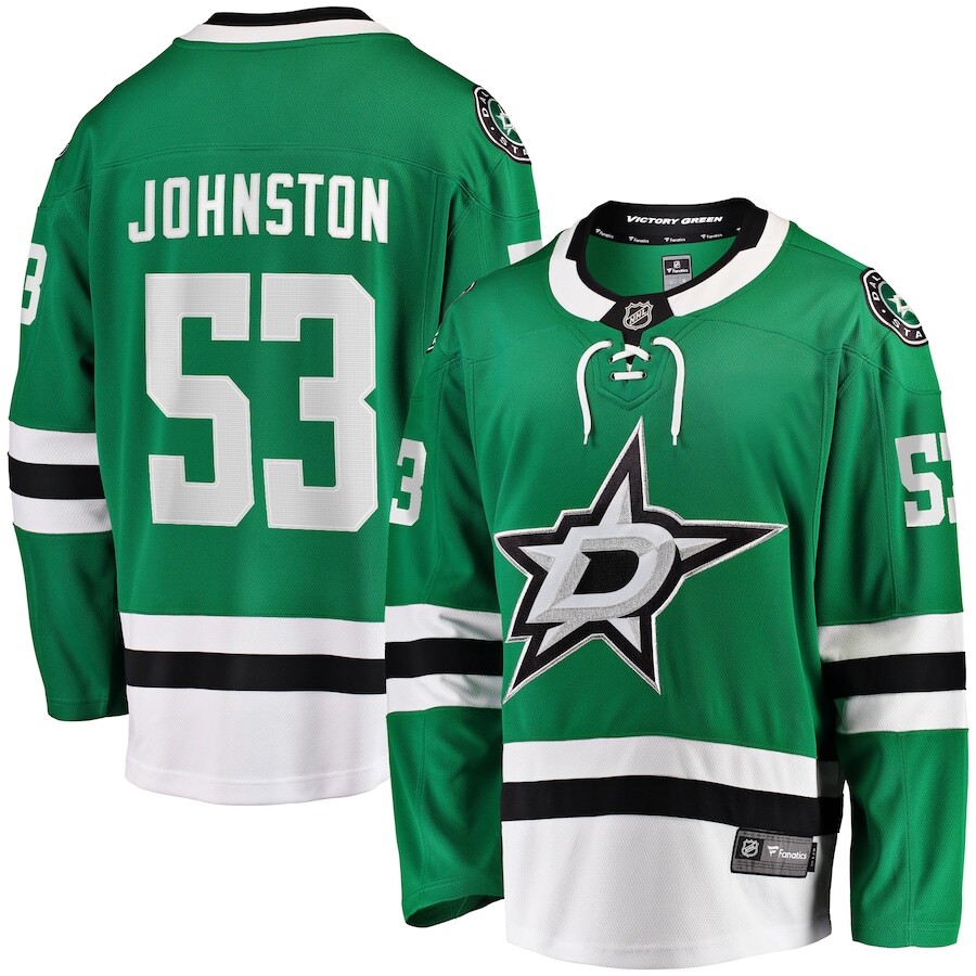 

Джерси Fanatics Branded Dallas Stars, зеленый