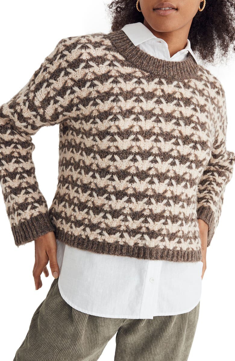 

Укороченный пуловер Aldridge MADEWELL