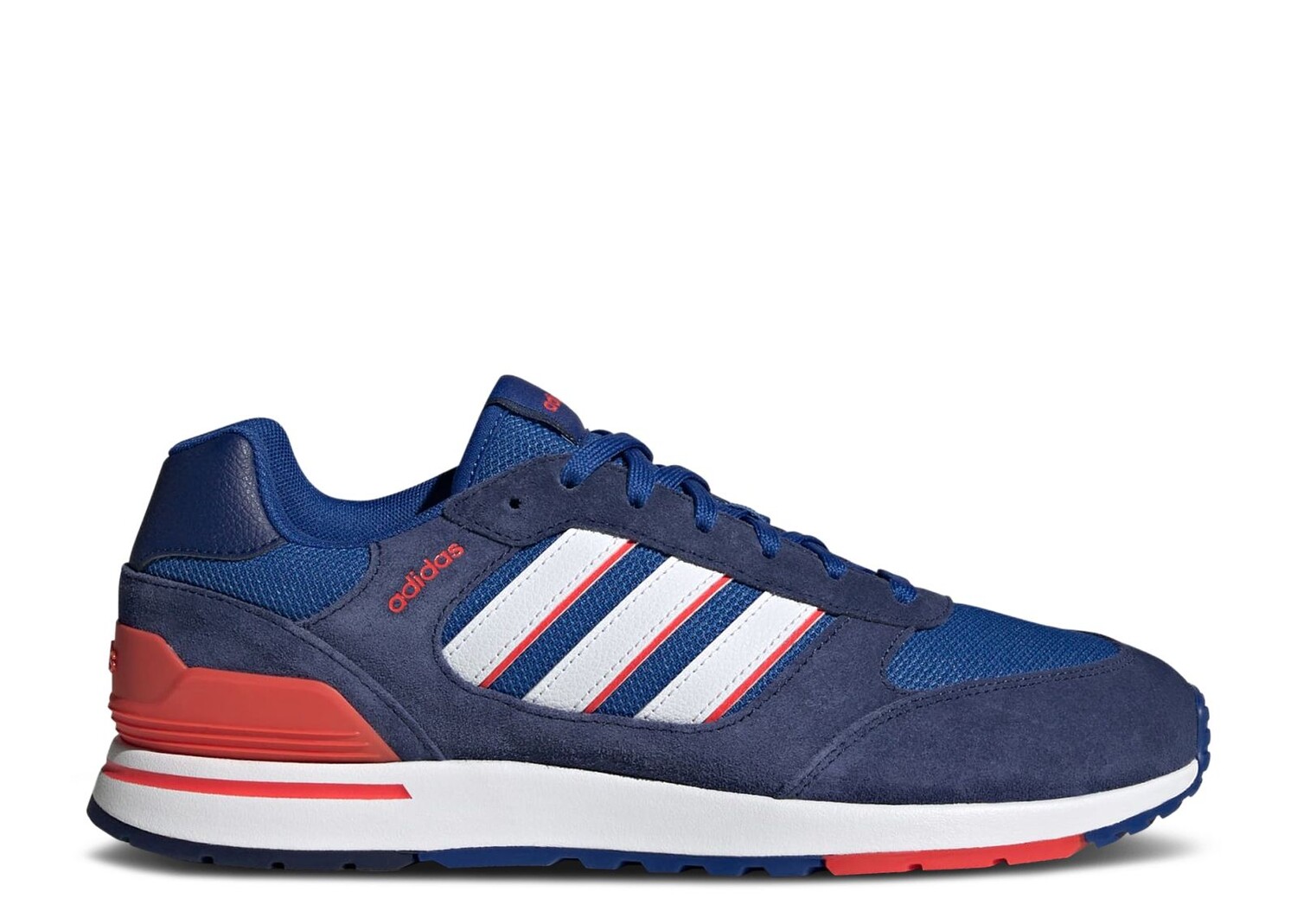 Кроссовки adidas Run 80S 'Dark Blue Bright Red', синий кроссовки adidas run 80s grey shadow red серый