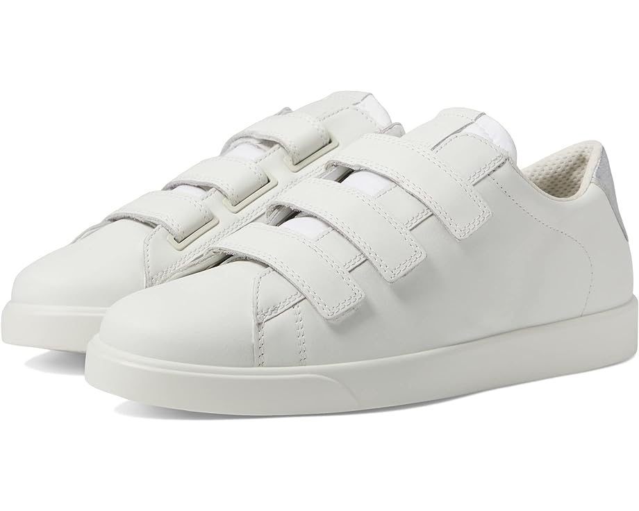 Кроссовки ECCO Street Lite Three Strap Sneaker, цвет White/Pure Silver