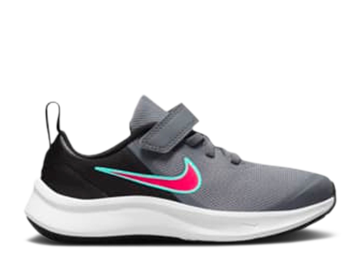 

Кроссовки Nike Star Runner 3 Ps 'Smoke Grey Siren Red', серый
