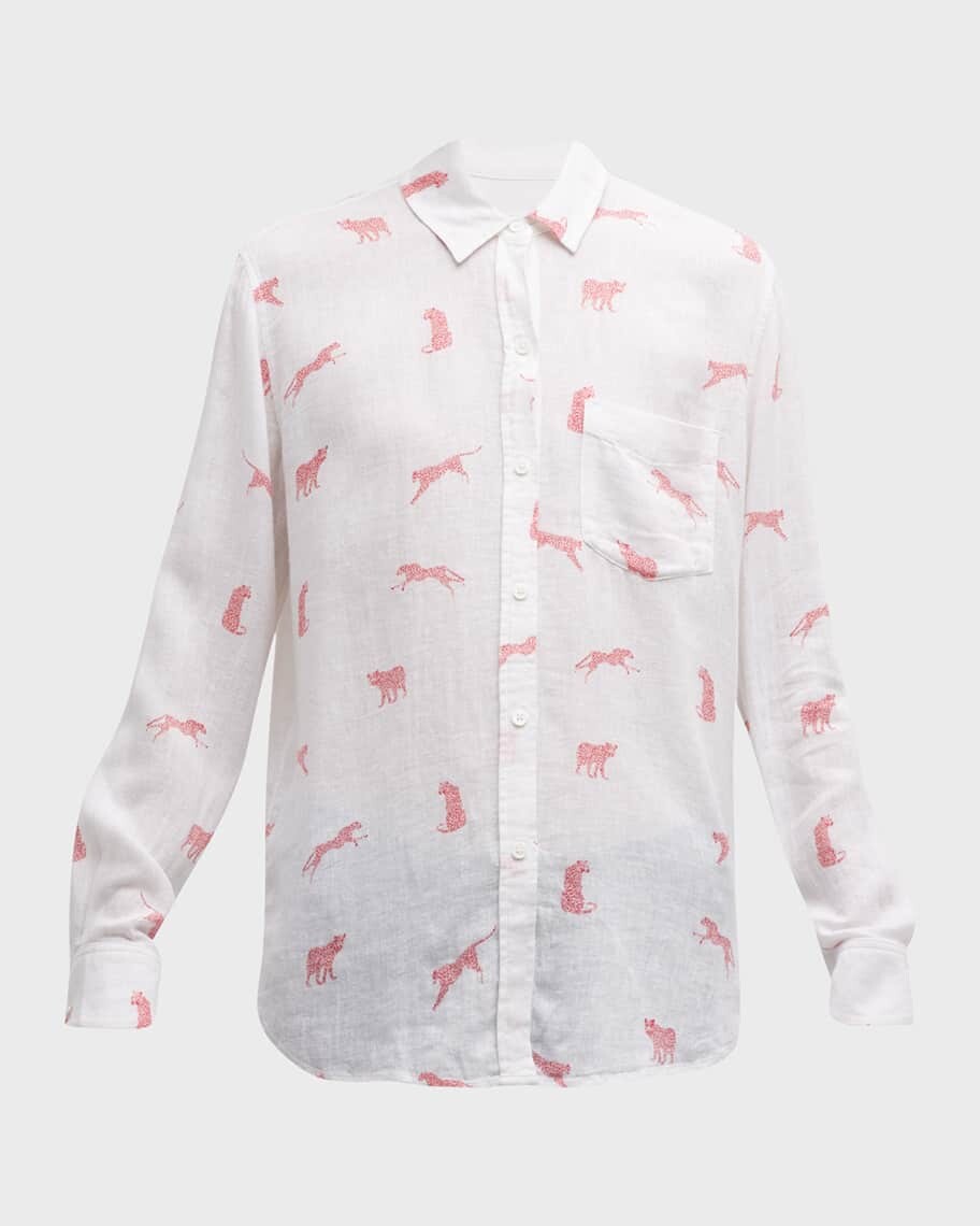 

Льняная рубашка Charli с пуговицами спереди Rails