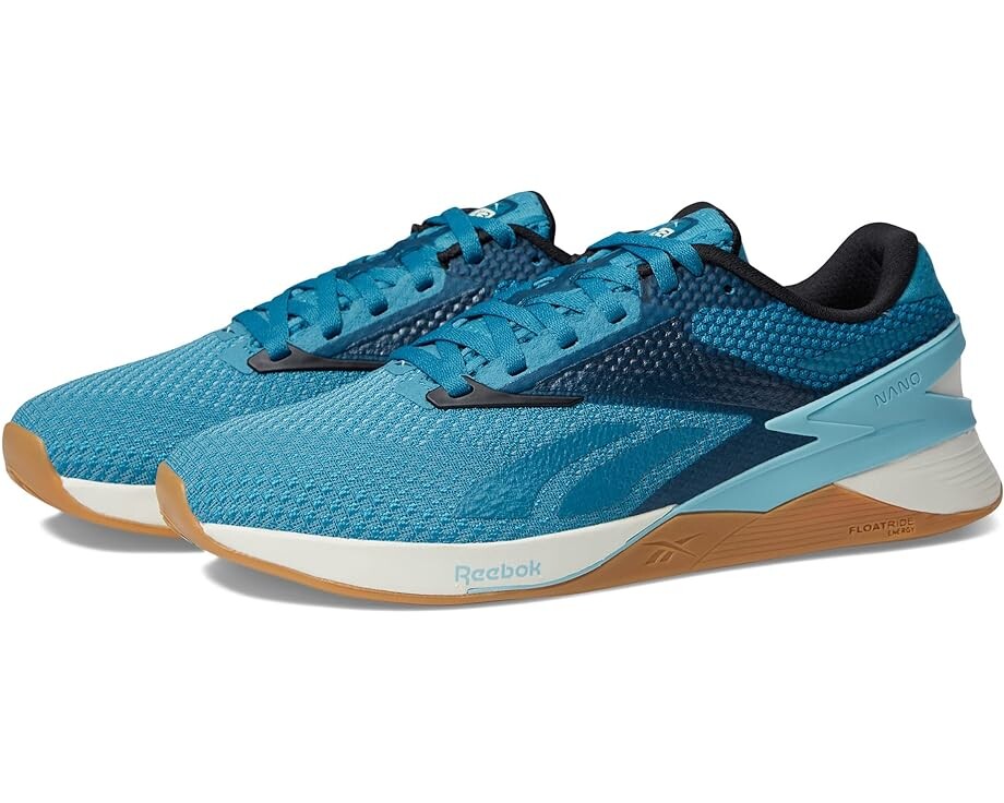 

Кроссовки Reebok Women's Nano X3, цвет Steely Blue/Blue Pearl/Black