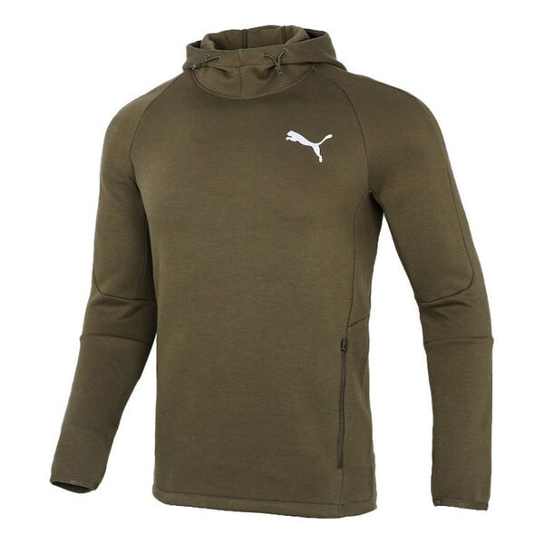 

Толстовка PUMA Logo Printing Sports Pullover Green, зеленый