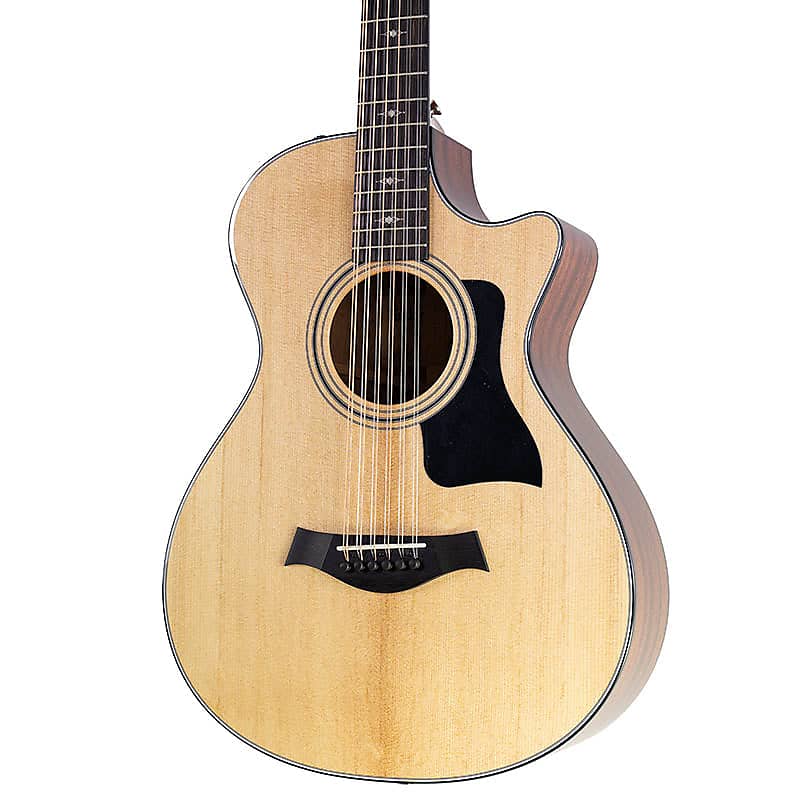 Акустическая гитара 2023 Taylor 352ce 12-String Natural акустическая гитара taylor jmsm jason mraz signature nylon string guitar natural red cedar 2023