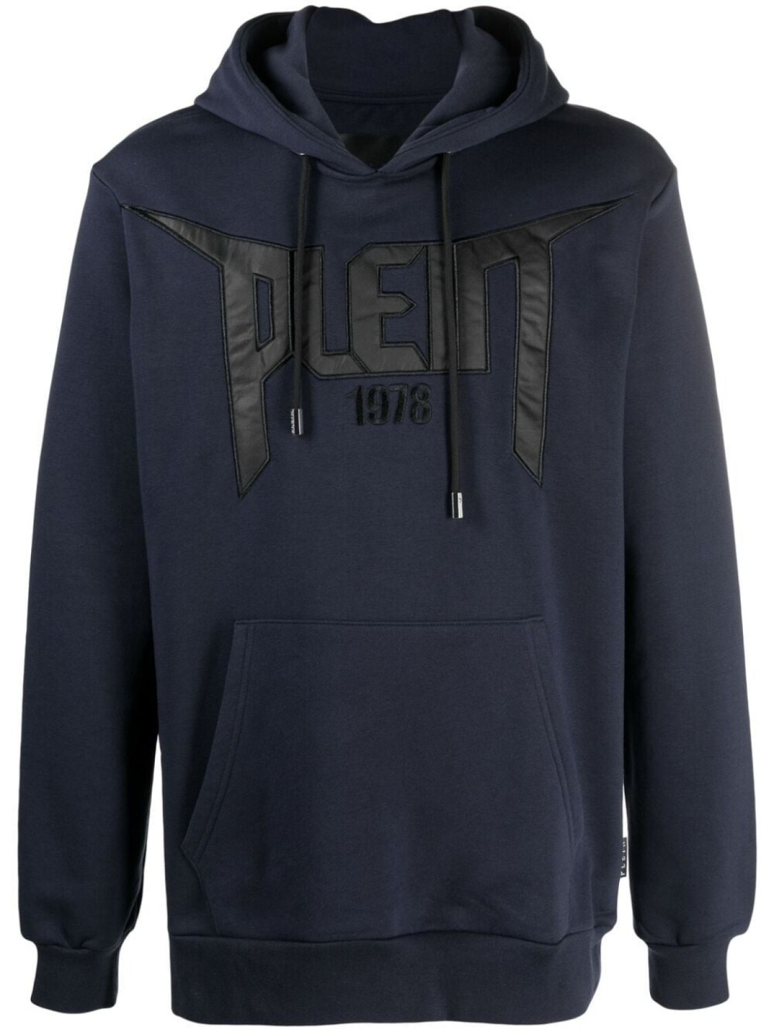

Толстовка с капюшоном и аппликацией-логотипом Philipp Plein, синий, Черный