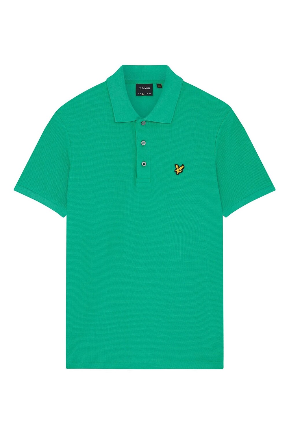 

Зеленая рубашка-поло Milano с декоративной отделкой Lyle & Scott, зеленый