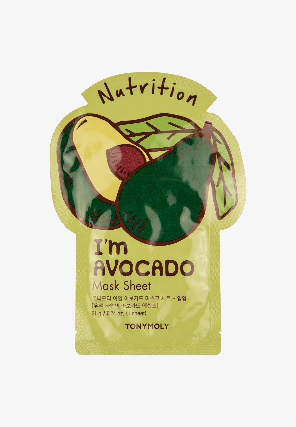 Маска для лица Tonymoly I'M Avocado Mask Sheet TONYMOLY цена и фото