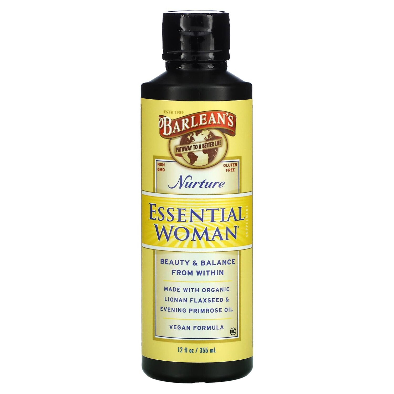

Essential Woman, Nurture, 355 мл (12 жидк. Унций), Barlean's