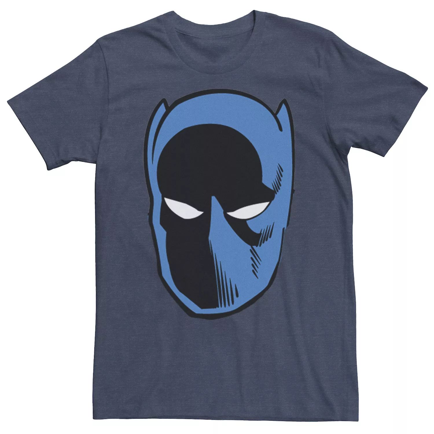 Мужская футболка с изображением большого лица Black Panther Marvel