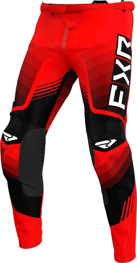 Брюки для мотокросса Clutch Pro 2024 FXR, красный/белый/черный брюки для мотокросса clutch pro 2023 fxr черный красный