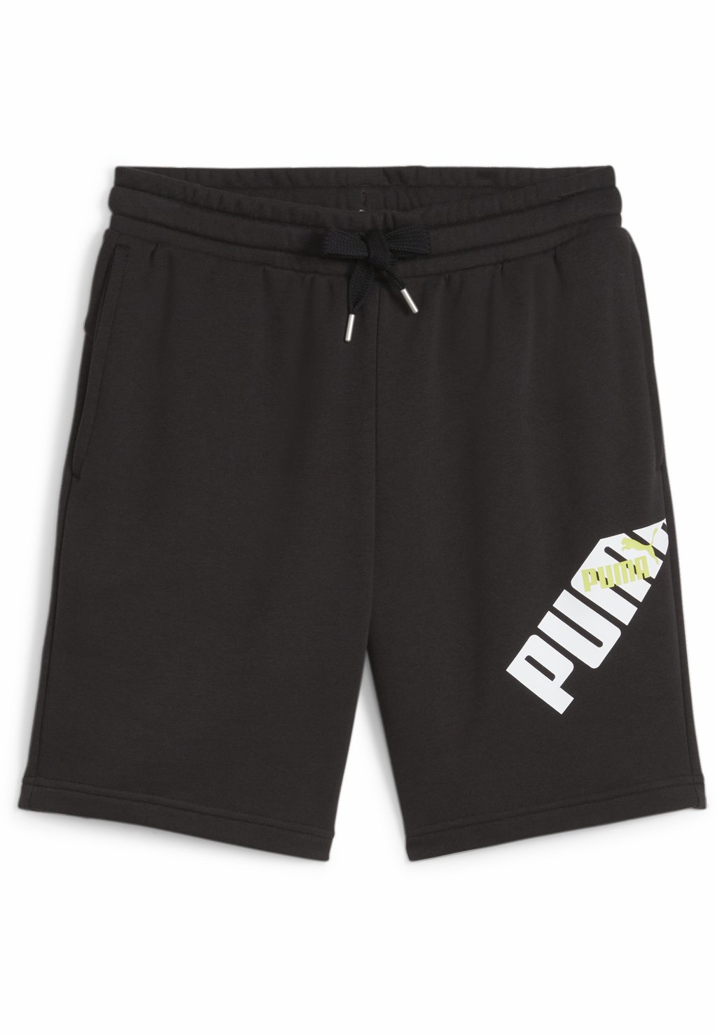 Спортивные шорты Power Graphic Puma, цвет black lime sheen