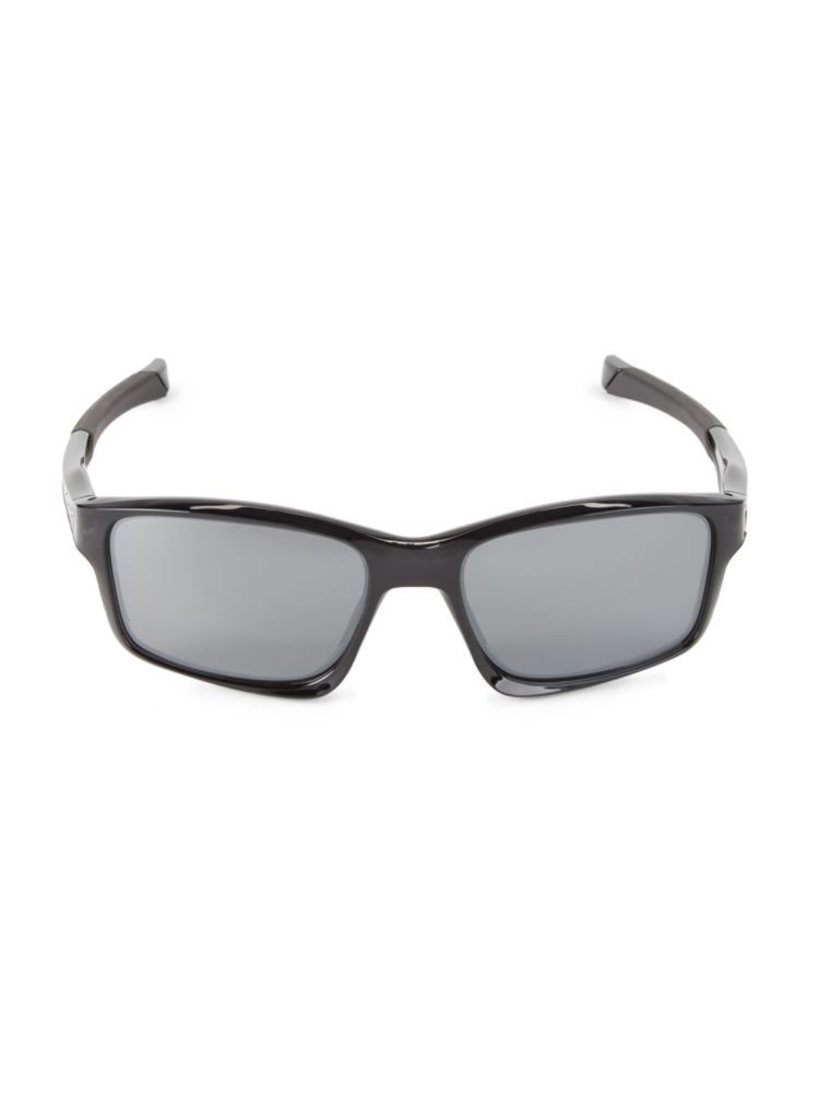 Квадратные солнцезащитные очки 57MM Oakley, черный цена и фото